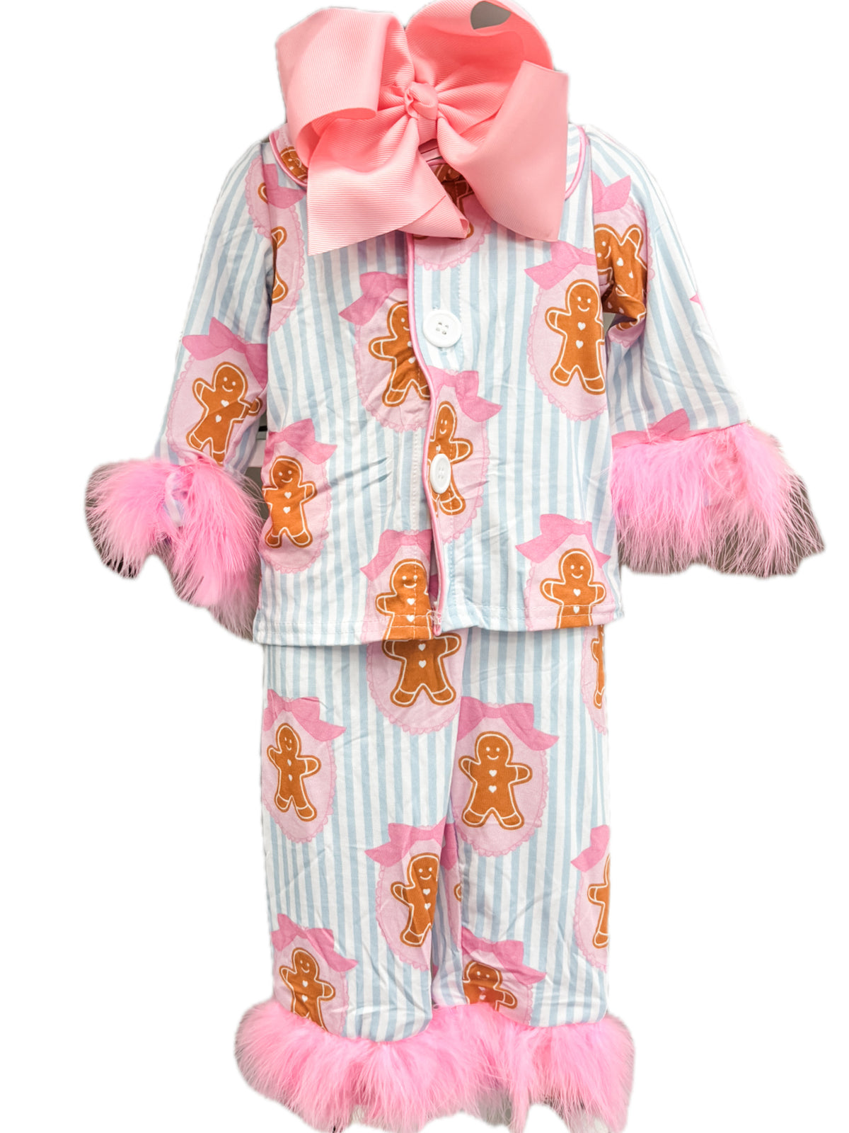 Feather Gingerbread Bamboo Lounge Set