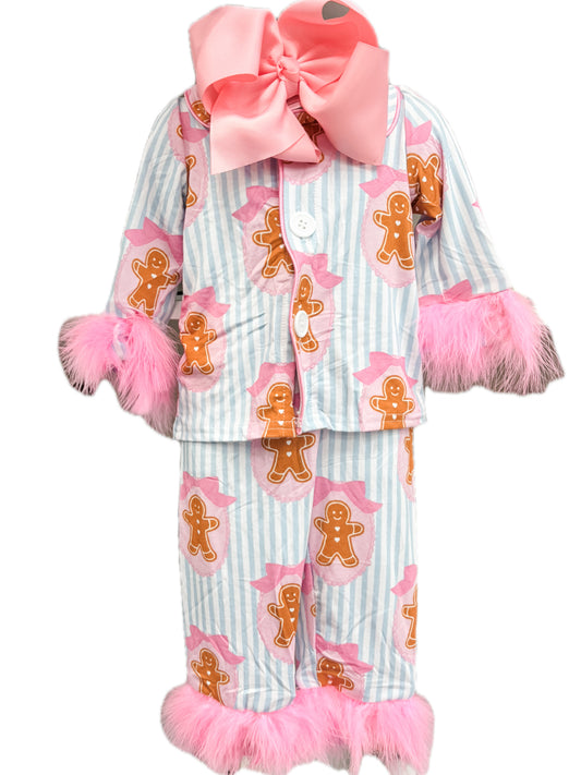 Feather Gingerbread Bamboo Lounge Set