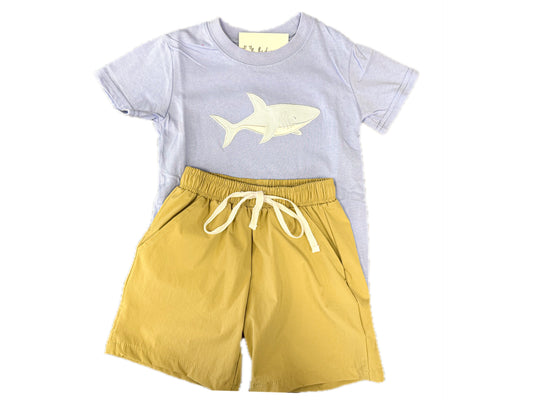 Blue Shark Shirt
