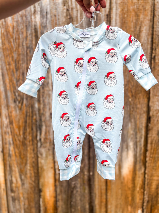 Blue Vintage Santa Sleeper