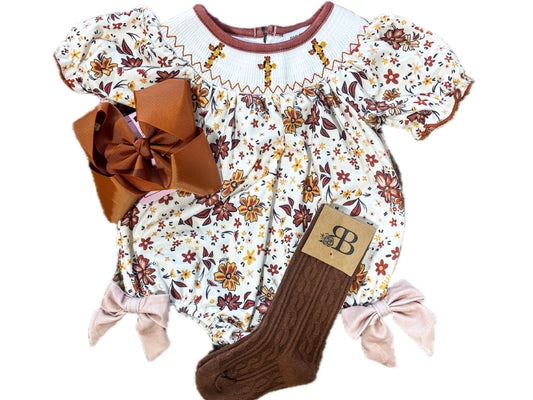 Fall Floral Cross