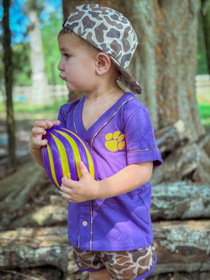 Game Day Purple Camo Set
