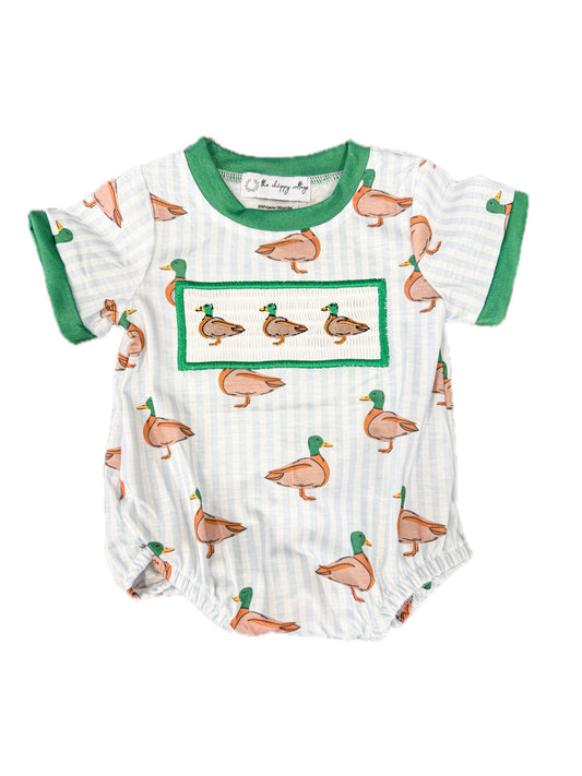 Striped Mallard Smock Bubble