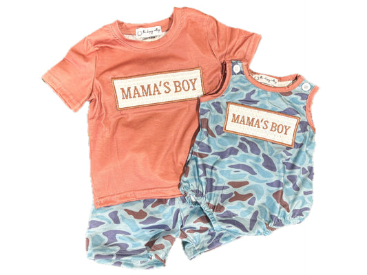 Throwback Mama’s Boy Short Set
