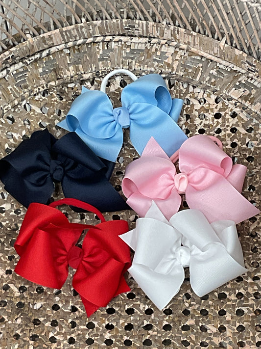 Nylon Headband Bow