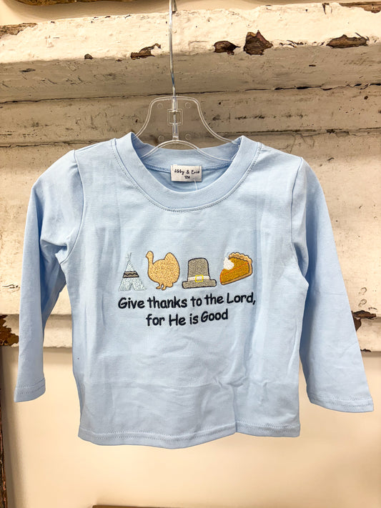 Give Thanks Boy Shirt