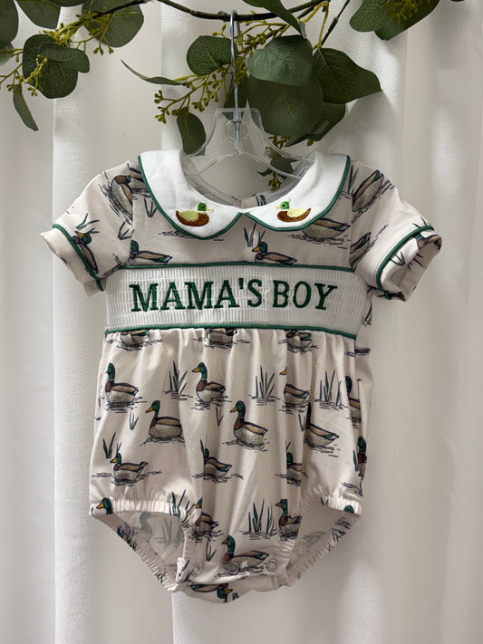 Mama’s Boy Vintage Mallard Collar Bubble