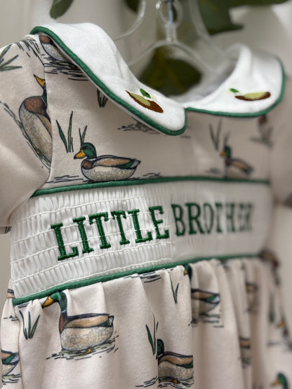 Little Brother Vintage Mallard Collar Bubble