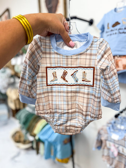 Kickin Boots Smock Bubble
