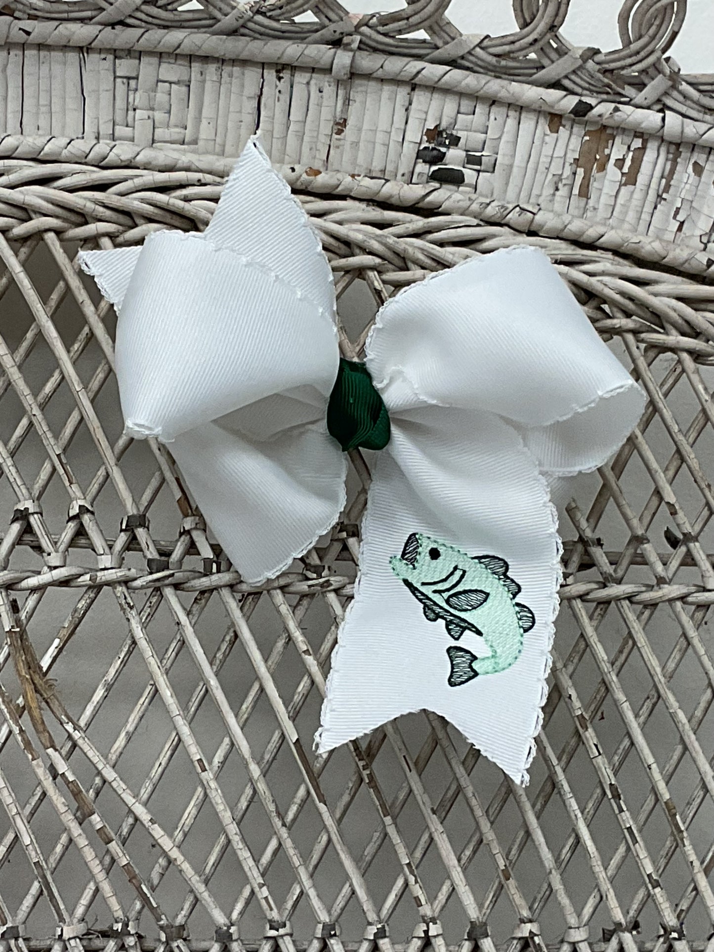 Moon Stitch Fish Bow