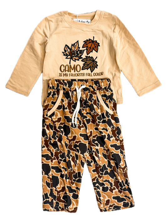 Camo is My Favorite Fall Color Set