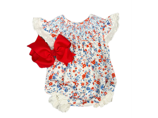 Floral Patriotic Bubble