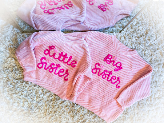 Little Sister • Big Sister Knit Sweater