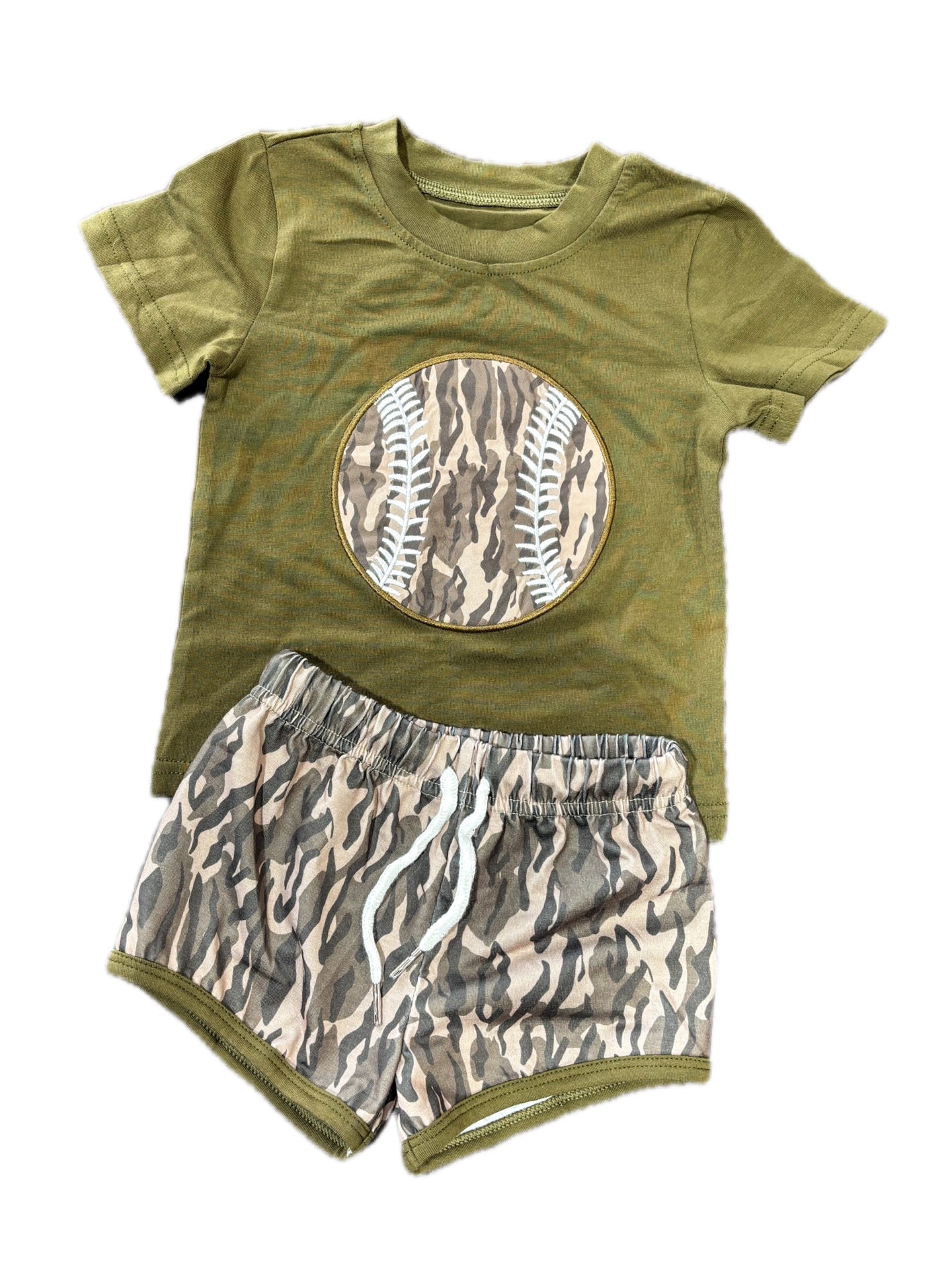 Mossy Baseball Short Set