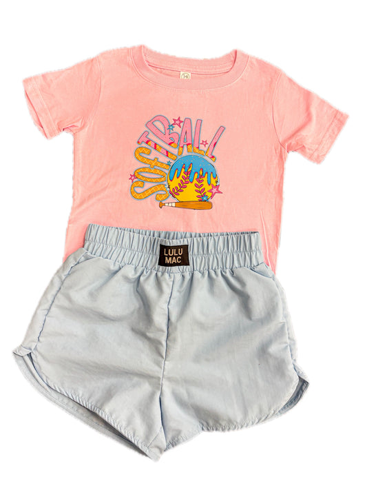 Softball Drip Tee