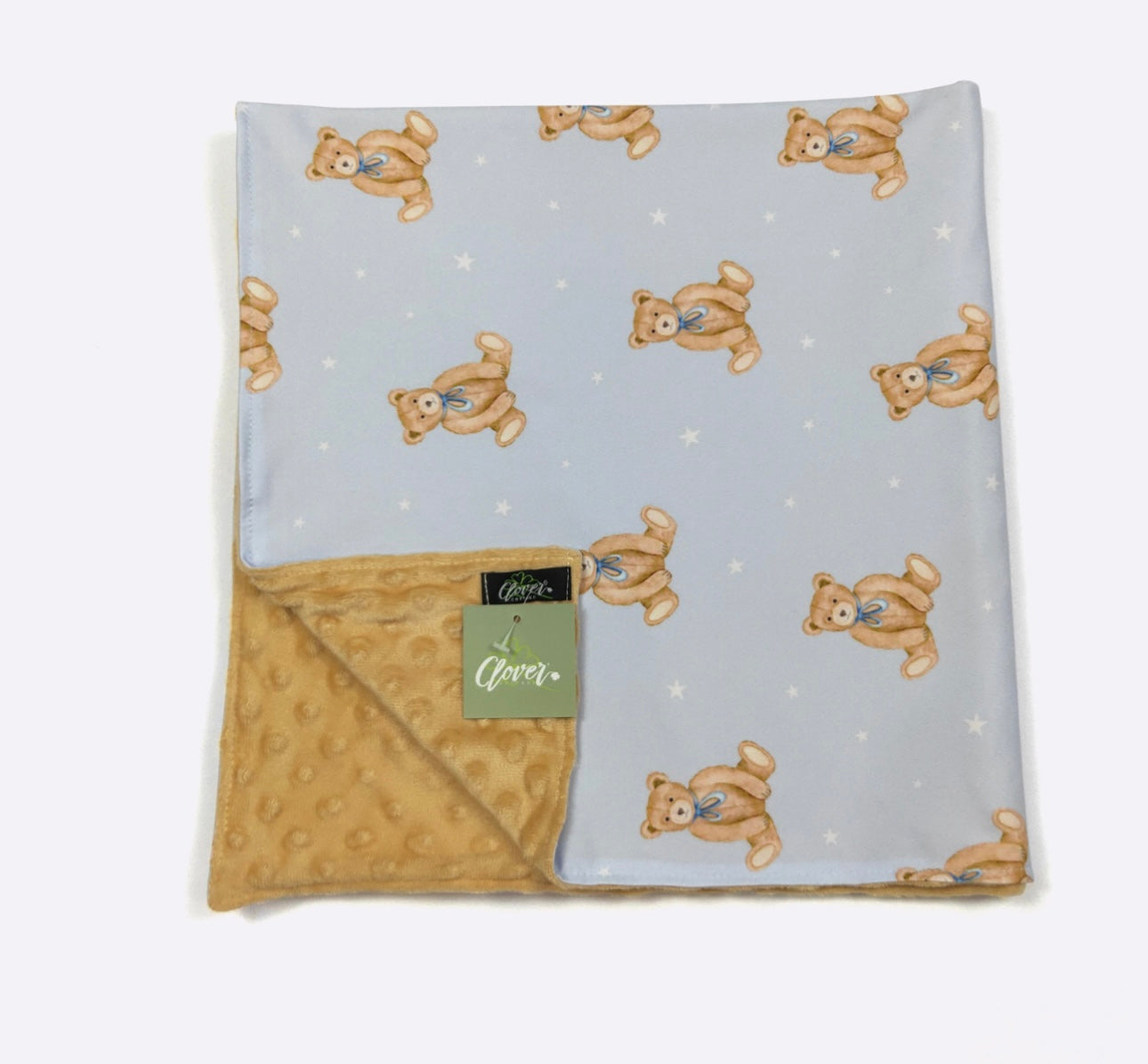 Blue Teddy Blanket