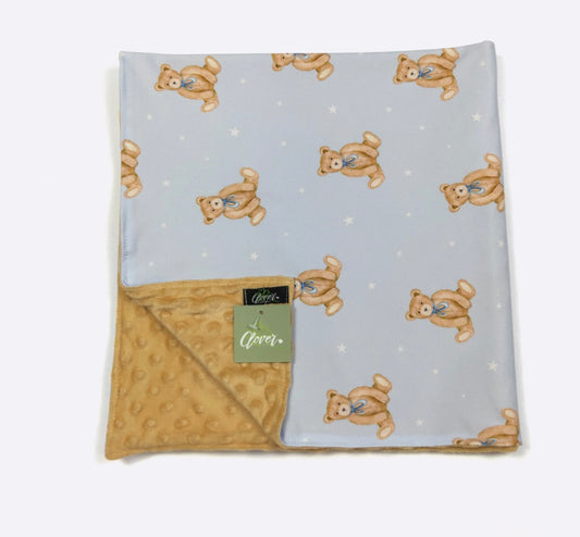 Blue Teddy Blanket