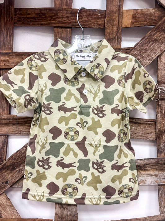 Bayou Camo Polo