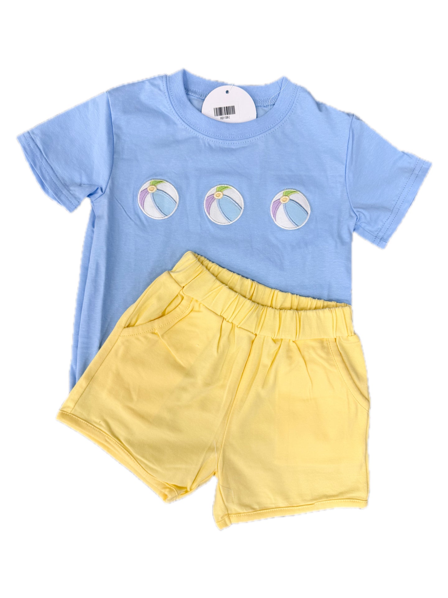 Boy Beach Ball Short Set