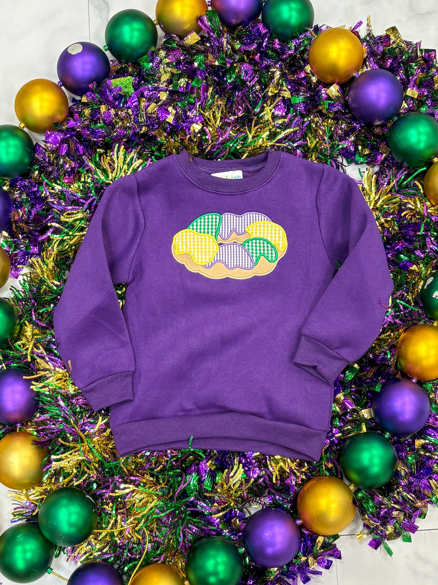 King Cake Sweater