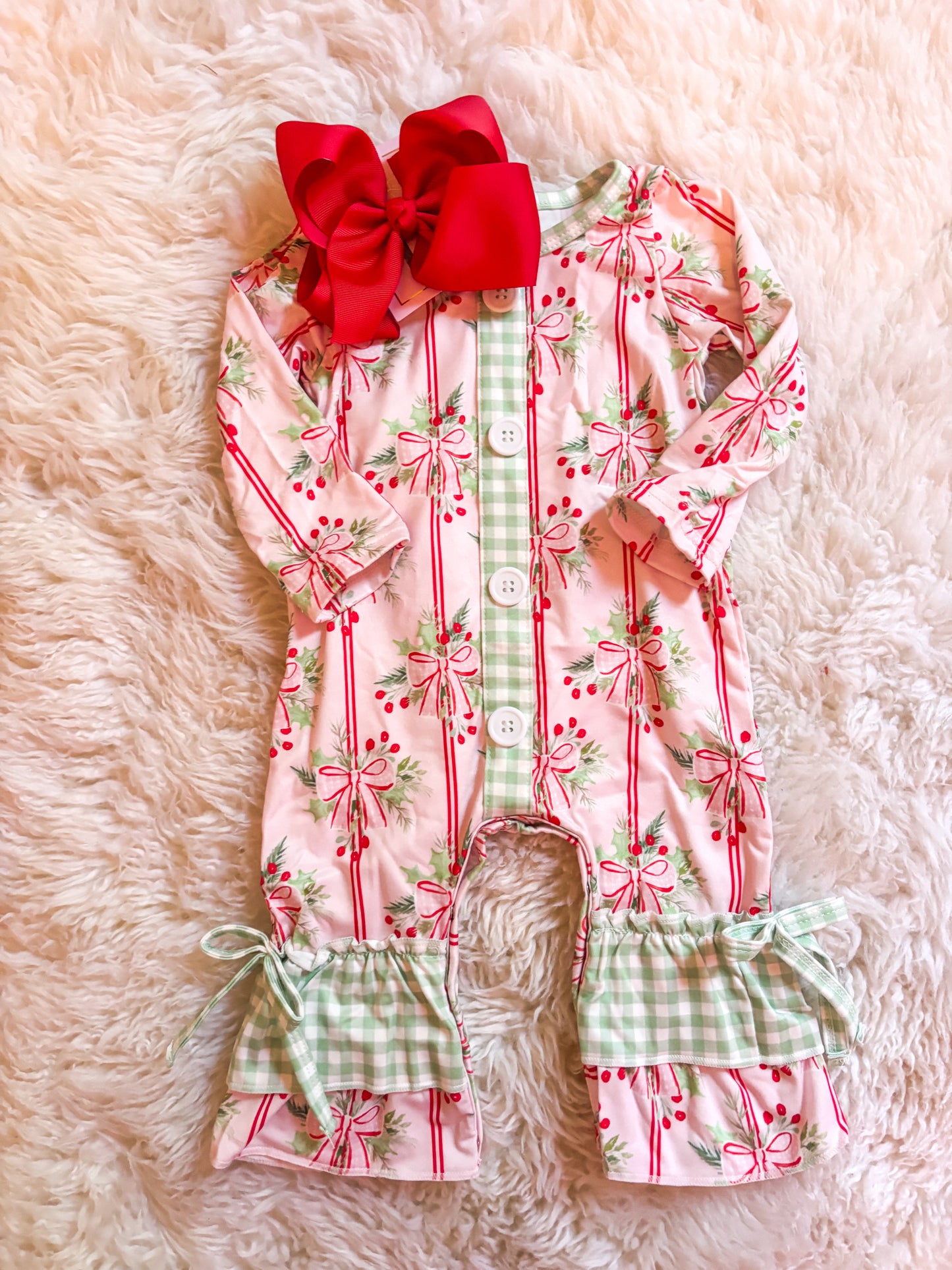 Holly Ruffle Romper
