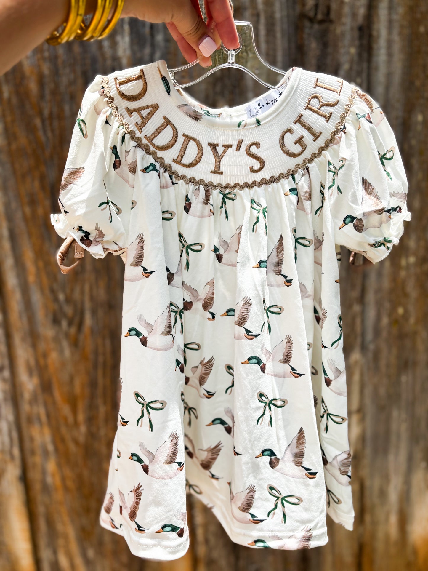 Daddy’s Girl Summer Mallard Dress