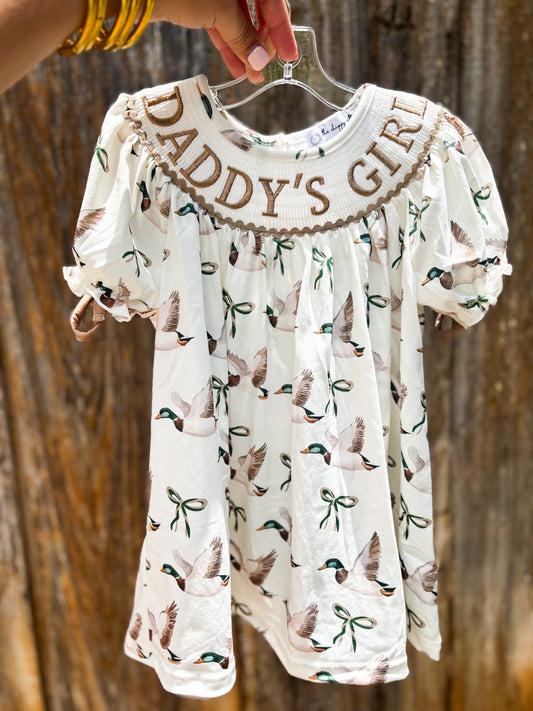 Daddy’s Girl Summer Mallard Dress