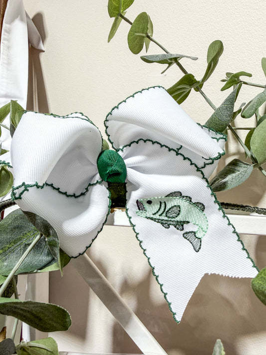 Green Moon Stitch Fish Bow