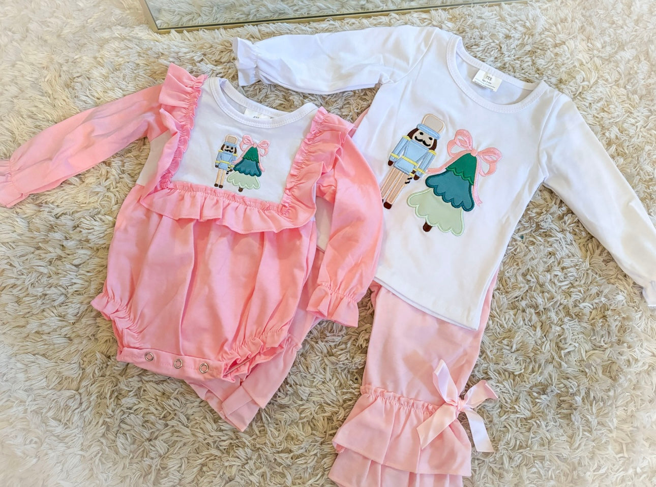 Applique Nutcracker Pant Set