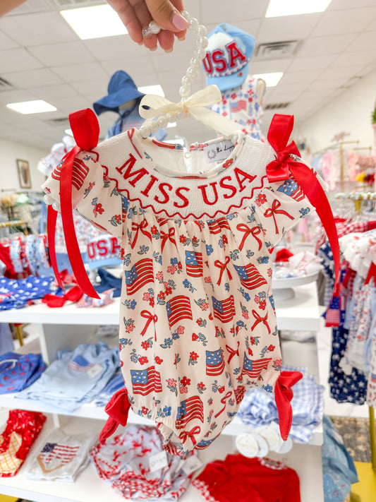 Miss USA Smock Bubble