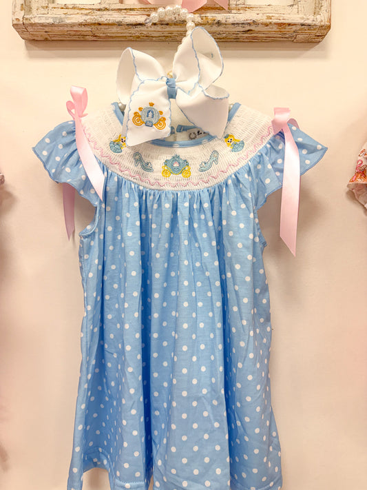 Glass Slipper Princess Smock Dress