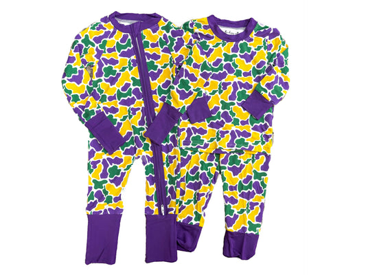 Mardi Gras Camo Bamboo