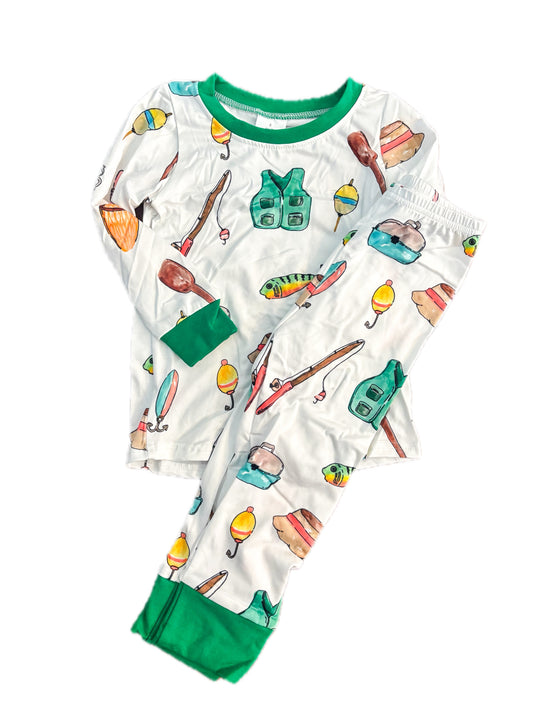 Fishing Collage Pjs