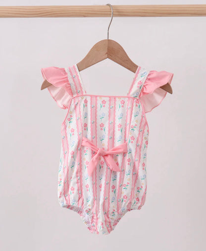 Floral Bow 1PC Swim