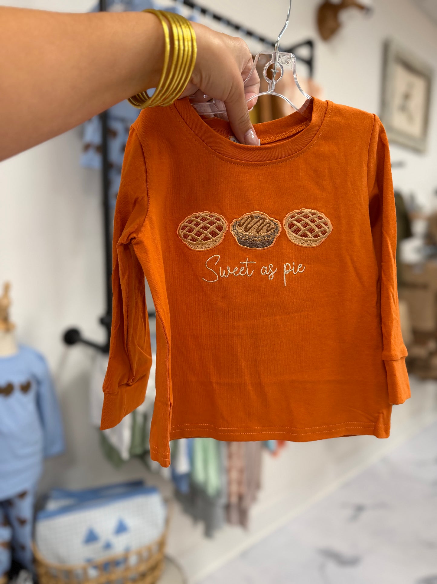 Orange Sweet as Pie Tee
