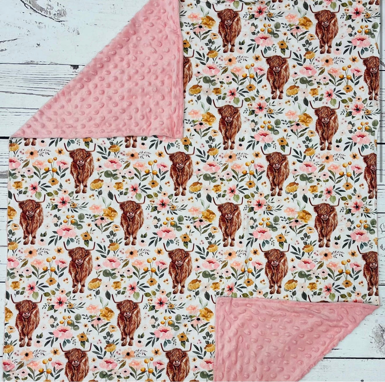 Highland Floral Blanket