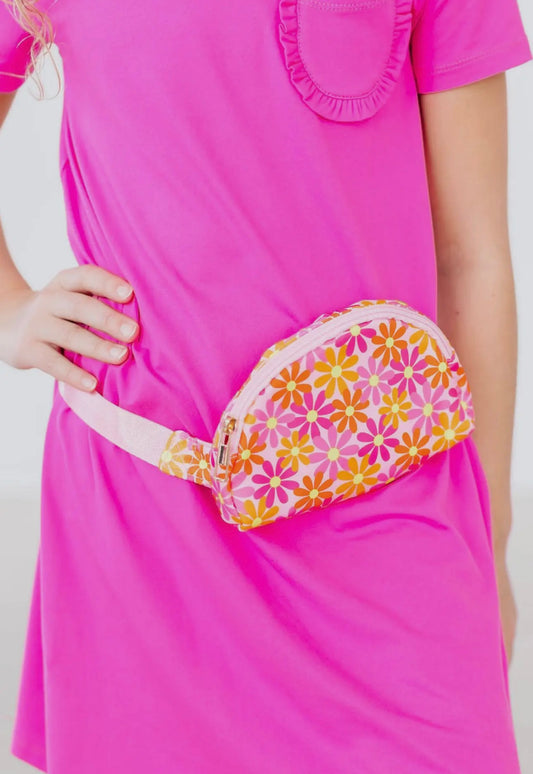 Retro Daisy Bitty Belt Bag