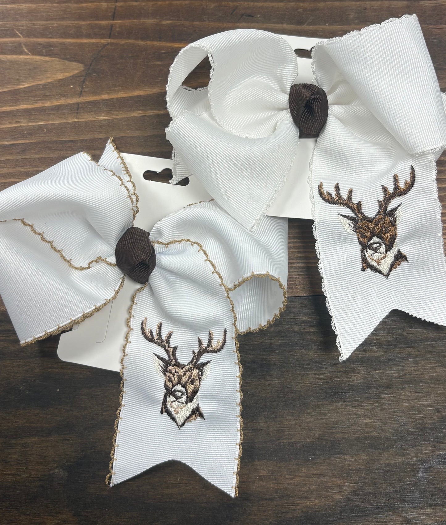 Moon Stitch Buck Bow