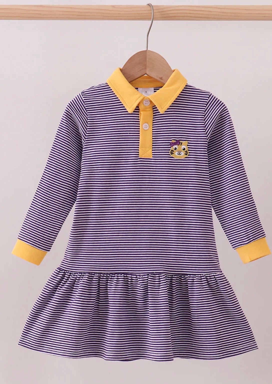 Tiger Collar Dress