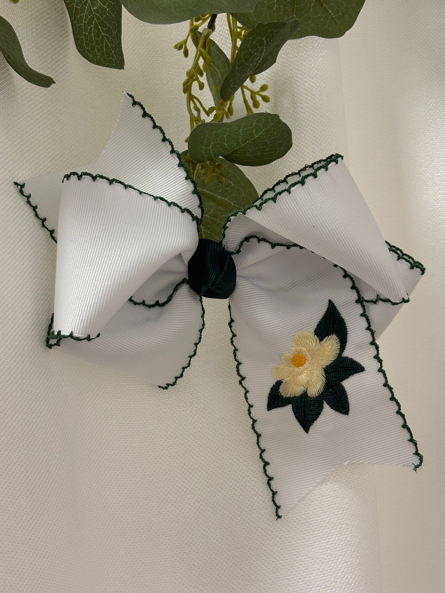 Magnolia Moon Stitch Bow