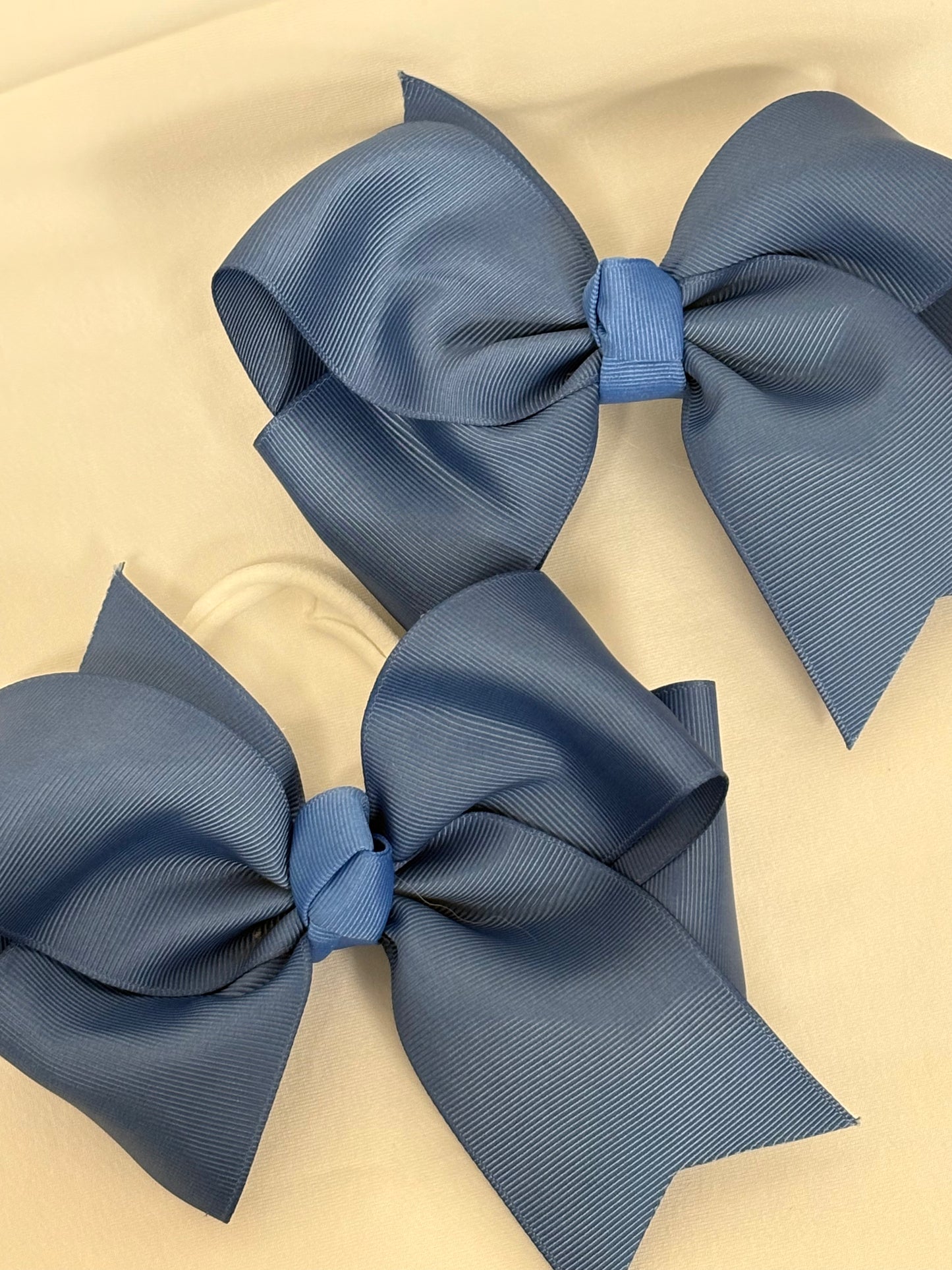 Dusty Blue Bow
