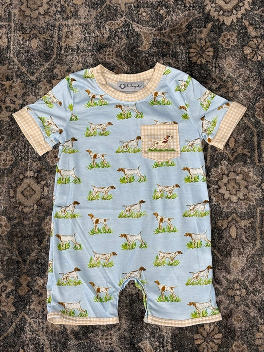 Hunting Puppy Romper