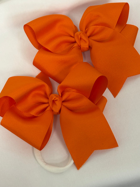 Orange Bow