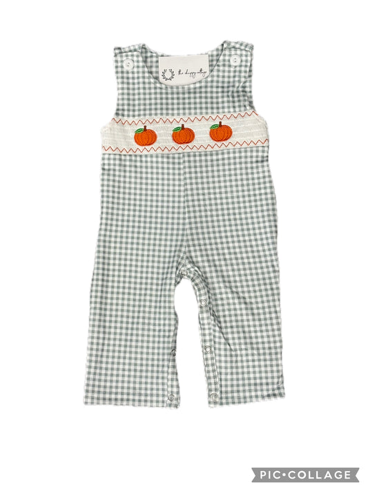 Green Gingham Pumpkin Jon Jon