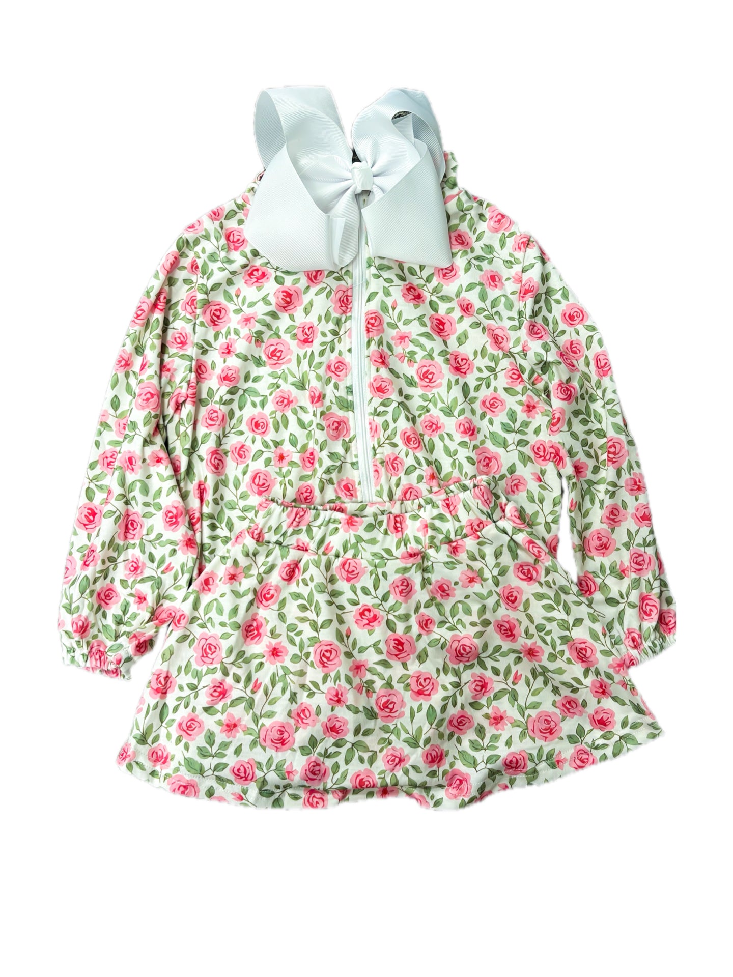 Active Floral Skirt Set