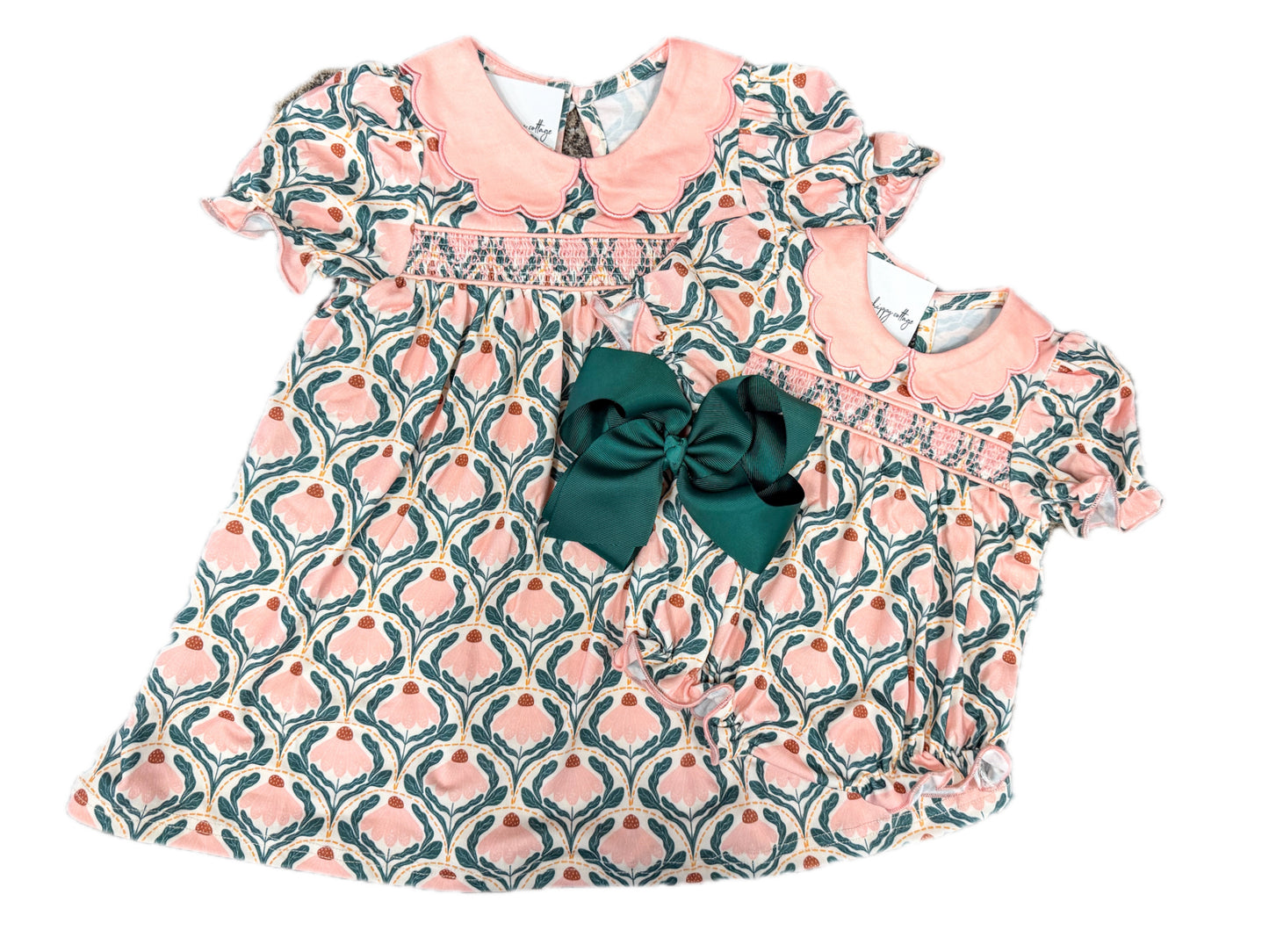 Scalloped Petals Smock