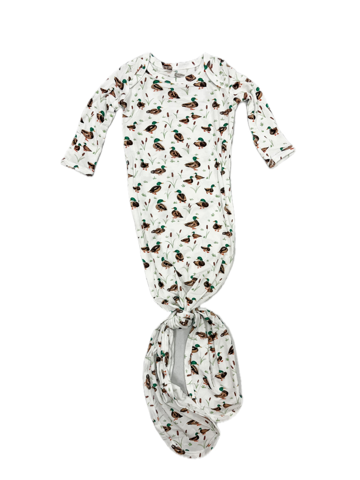 Knotted Drake Mallard Gown