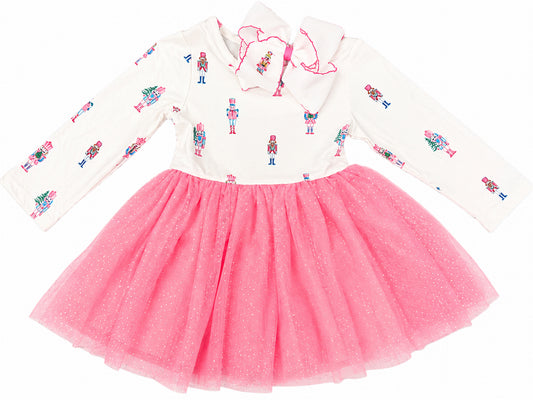 Pink Nutcracker Christmas Dress