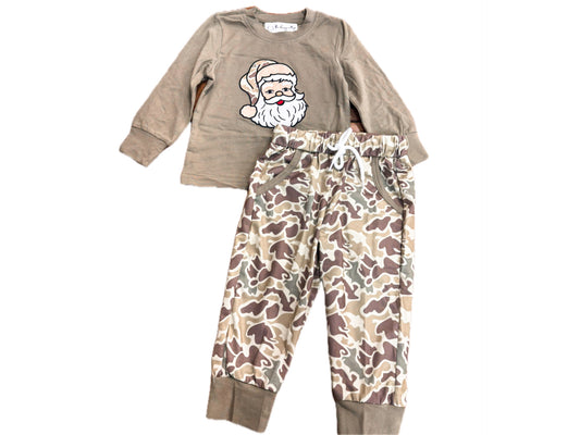 Throwback Camo Santa Set