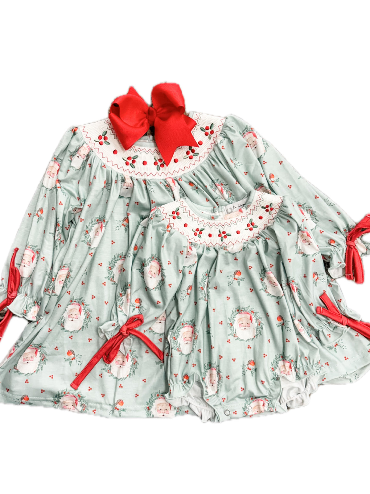 Santas Mistletoe Smock